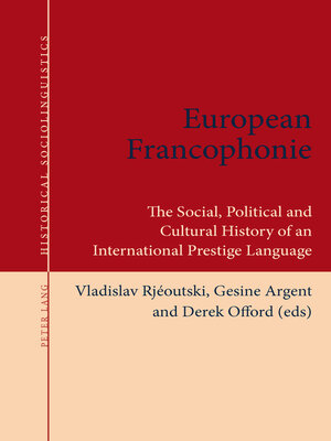 cover image of European Francophonie